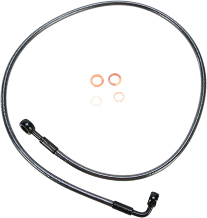 Magnum Shielding E-Z Align Braided Single Disc Front Brake Line