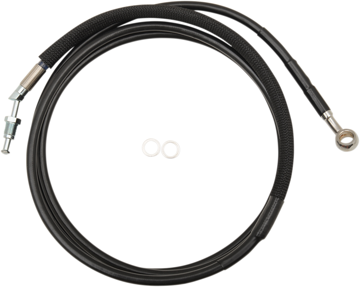 Drag Specialties Stainless Steel Hydraulic Clutch Line