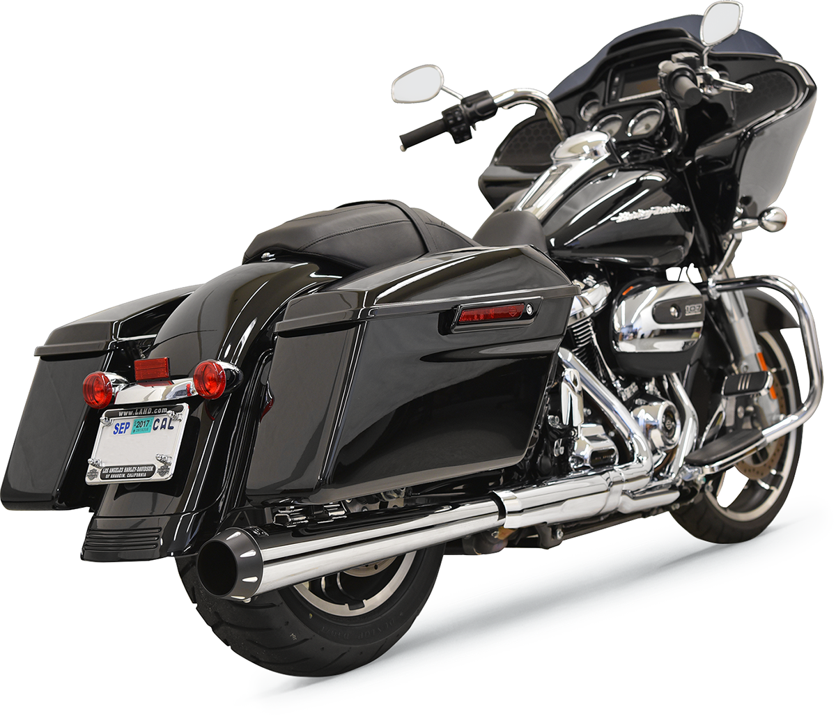 Bassani Xhaust 2-into-1 Crossover Eliminator with 4"DNT Slip-On Muffler