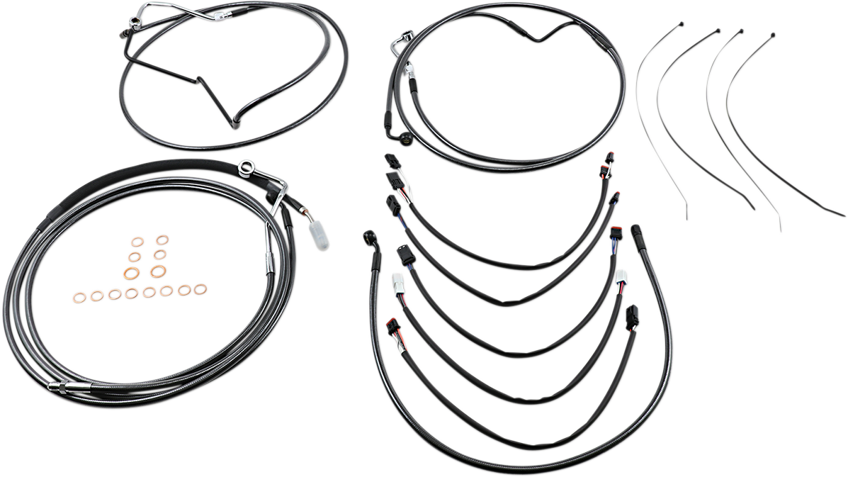 Magnum Shielding Black Pearl Designer Handlebar Installation Kit