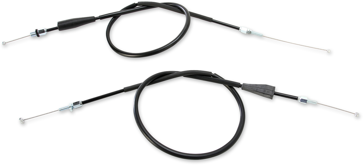 Moose Offroad Black Vinyl Throttle Cable