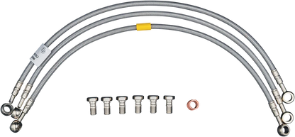 GBRAKES 2 Line Front Brake Line Kit