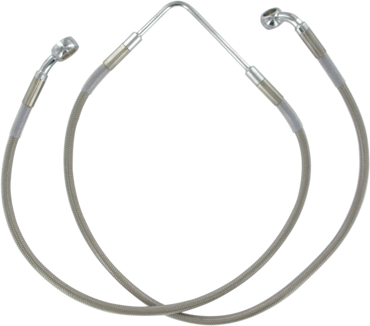 Drag Specialties Stainless Steel Brake Line Kit