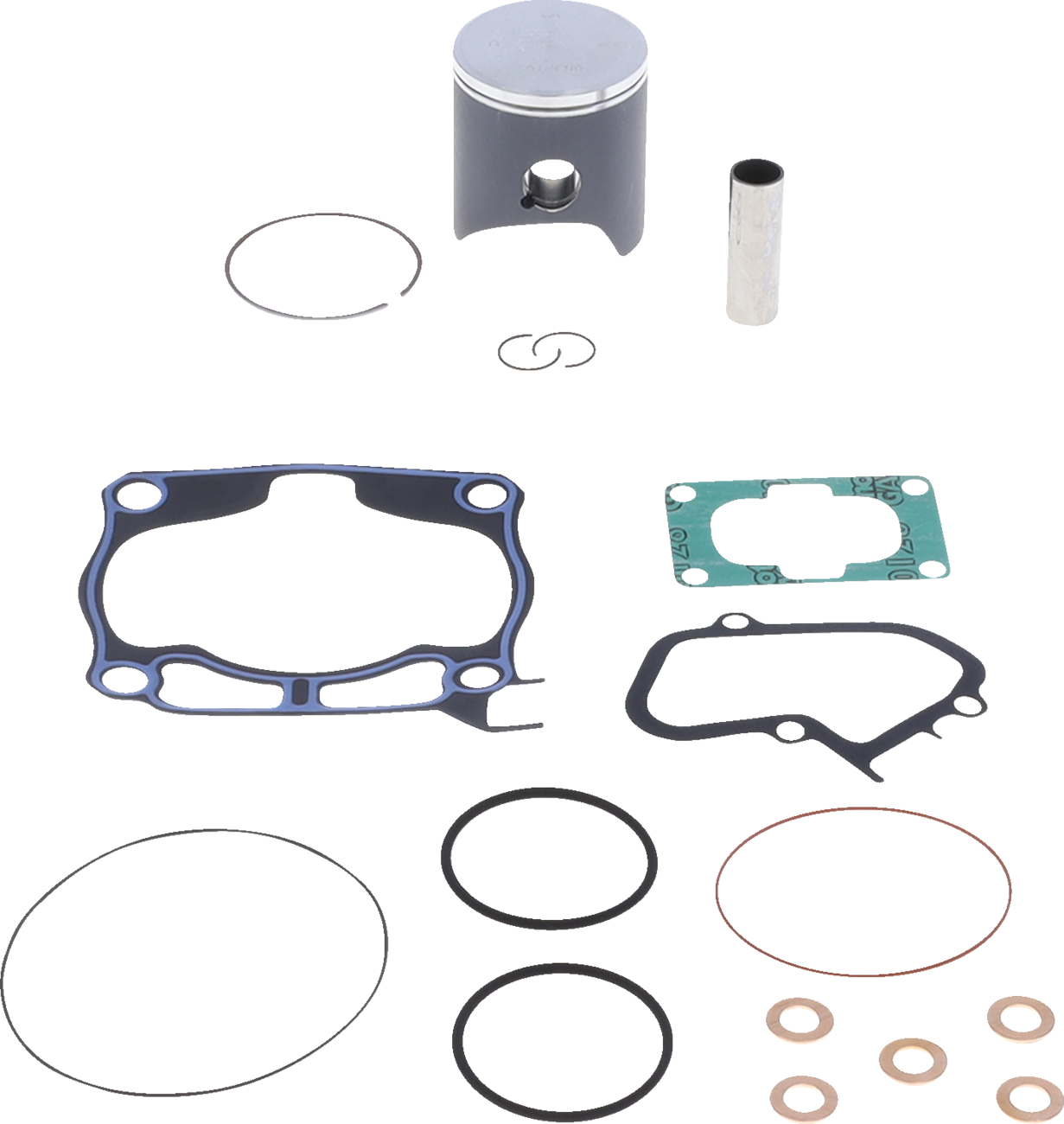 Athena Piston Kit with Gaskets for 2-Strokes