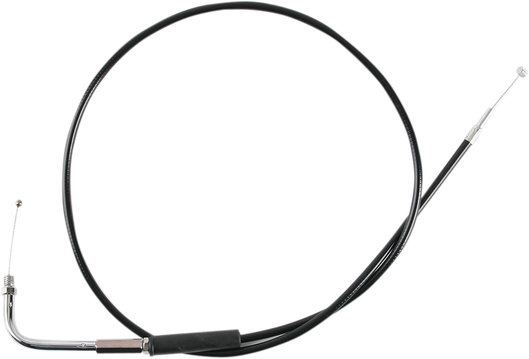 Drag Specialties Black Vinyl Throttle Cable