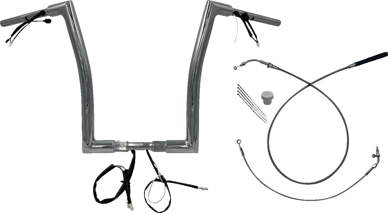 Fat Baggers Inc. 1-1/2" EZ Install Flat Top Handlebar