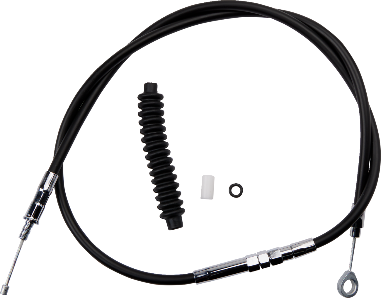 High-Efficiency Black Vinyl Clutch Cable