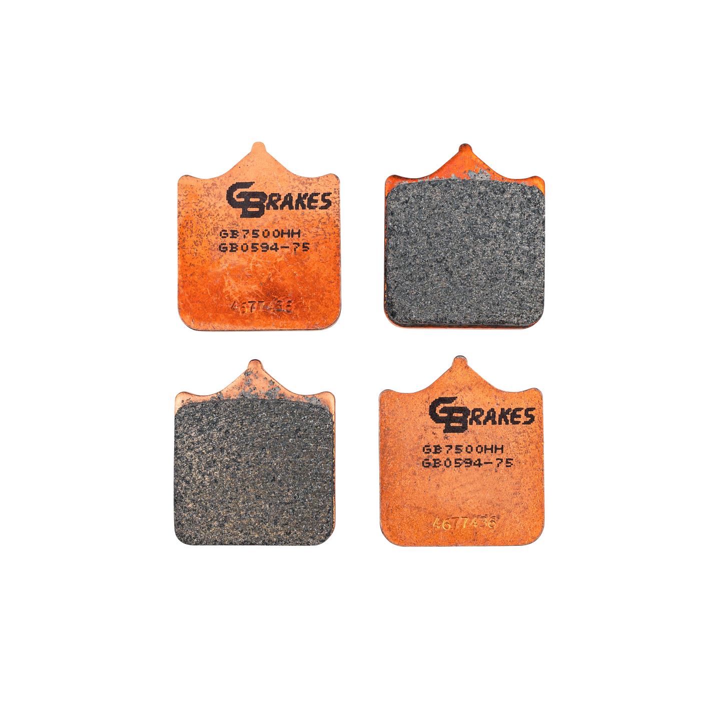 GBRAKES Brake Pads Sintered Ceramic