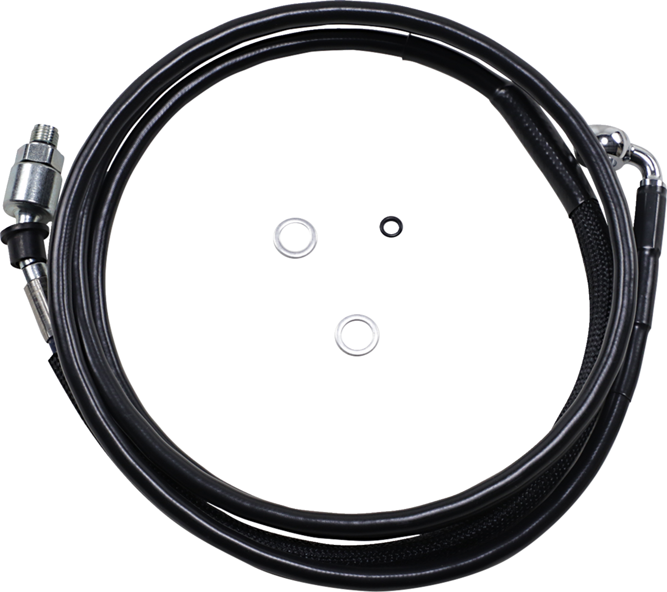 Drag Specialties Stainless Steel Hydraulic Clutch Line