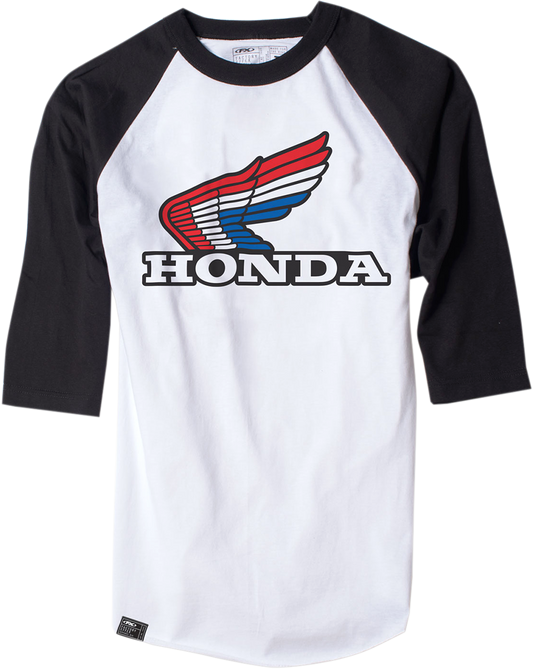 Factory Effex Vintage Honda Baseball T Shirt