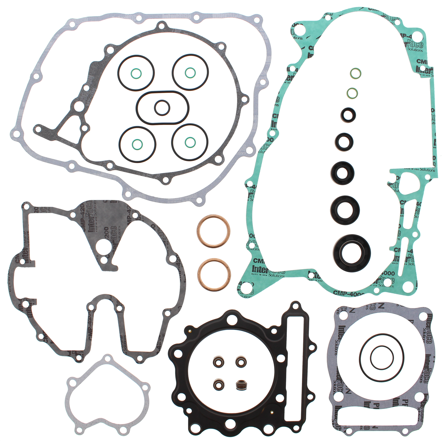 Vertex Complete Gasket Kit w/Oil Seal