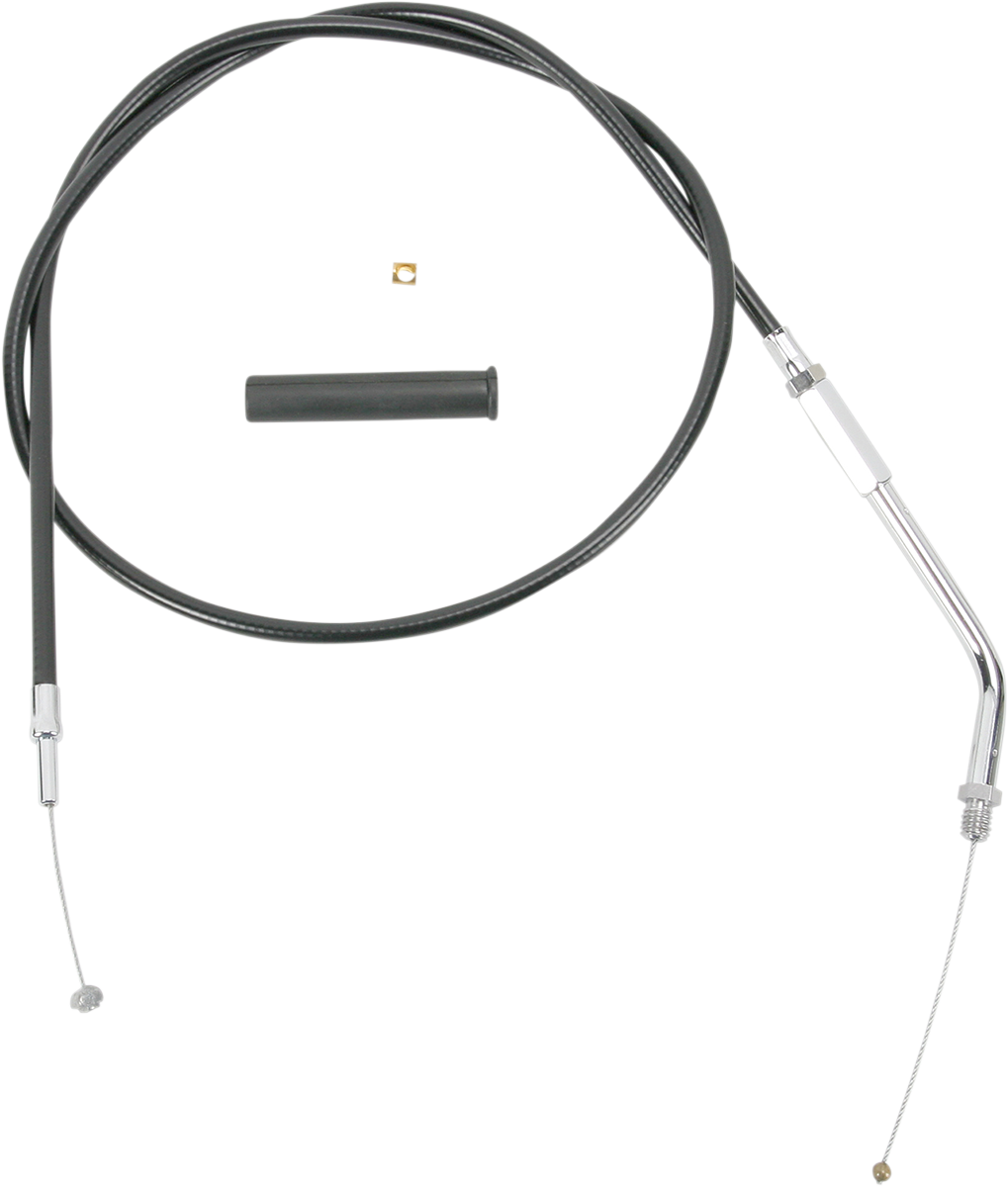 Drag Specialties Black Vinyl Throttle Cable
