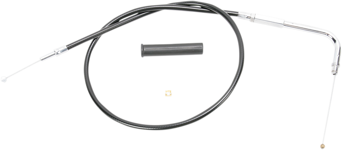 Drag Specialties Black Vinyl Throttle Cable