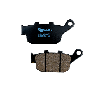 GBRAKES Brake Pads Semi Metallic