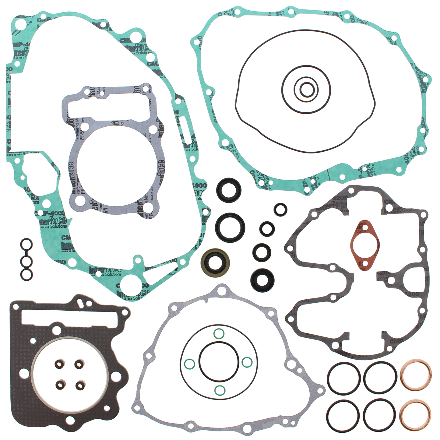 Vertex Complete Gasket Kit w/Oil Seal