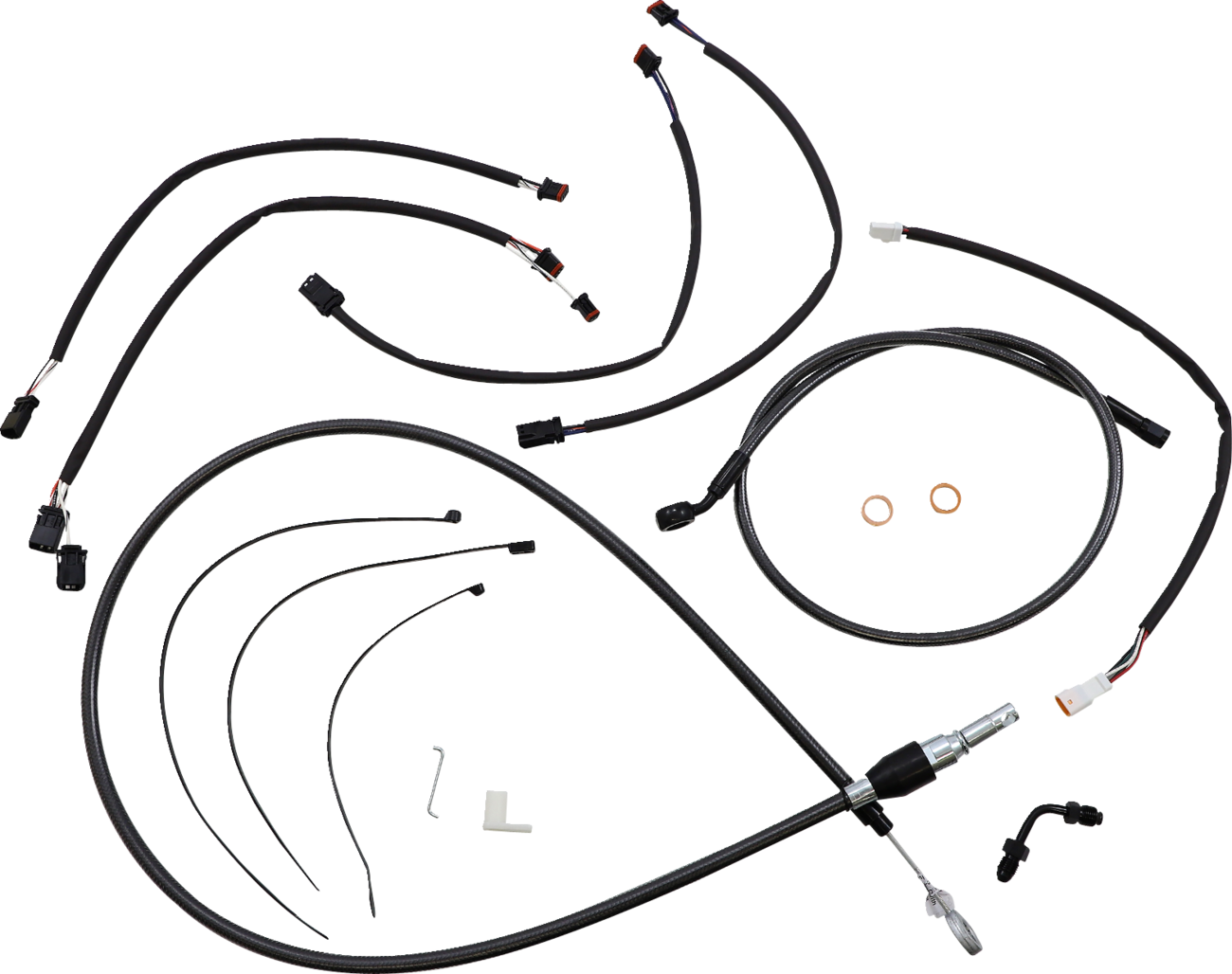 Magnum Shielding Black Pearl Designer Handlebar Installation Kit