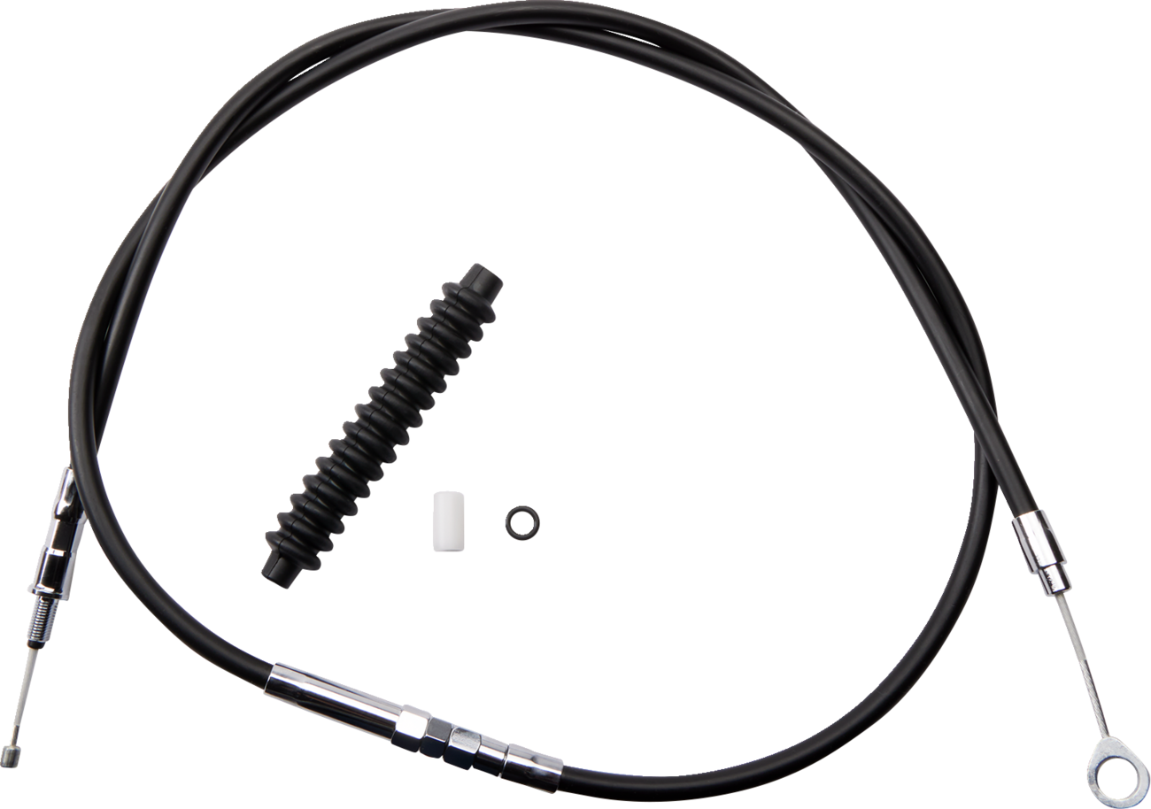 High-Efficiency Black Vinyl Clutch Cable