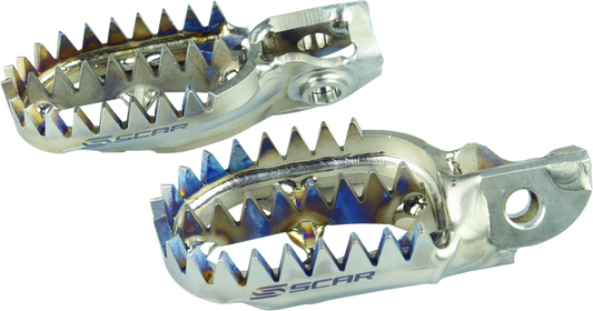 Scar Racing Titanium Foot Pegs