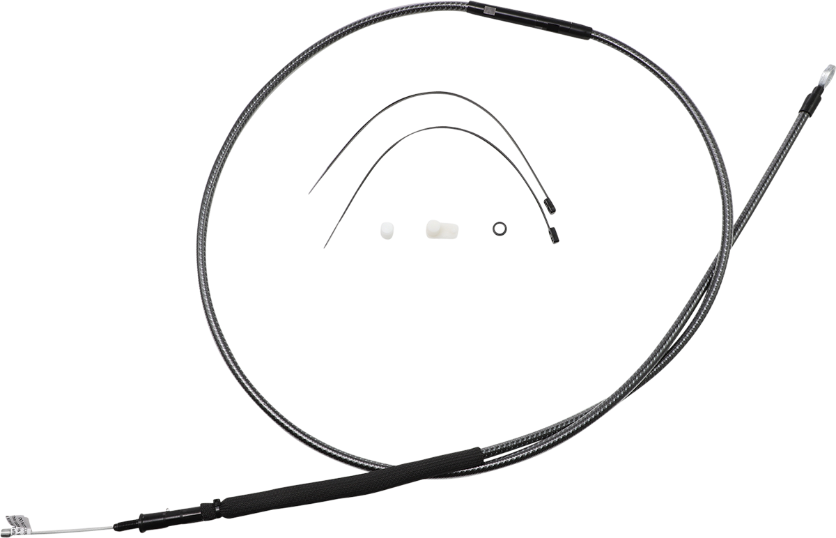 Magnum Shielding High-Efficiency Polished KARBONFIBR Clutch Cable