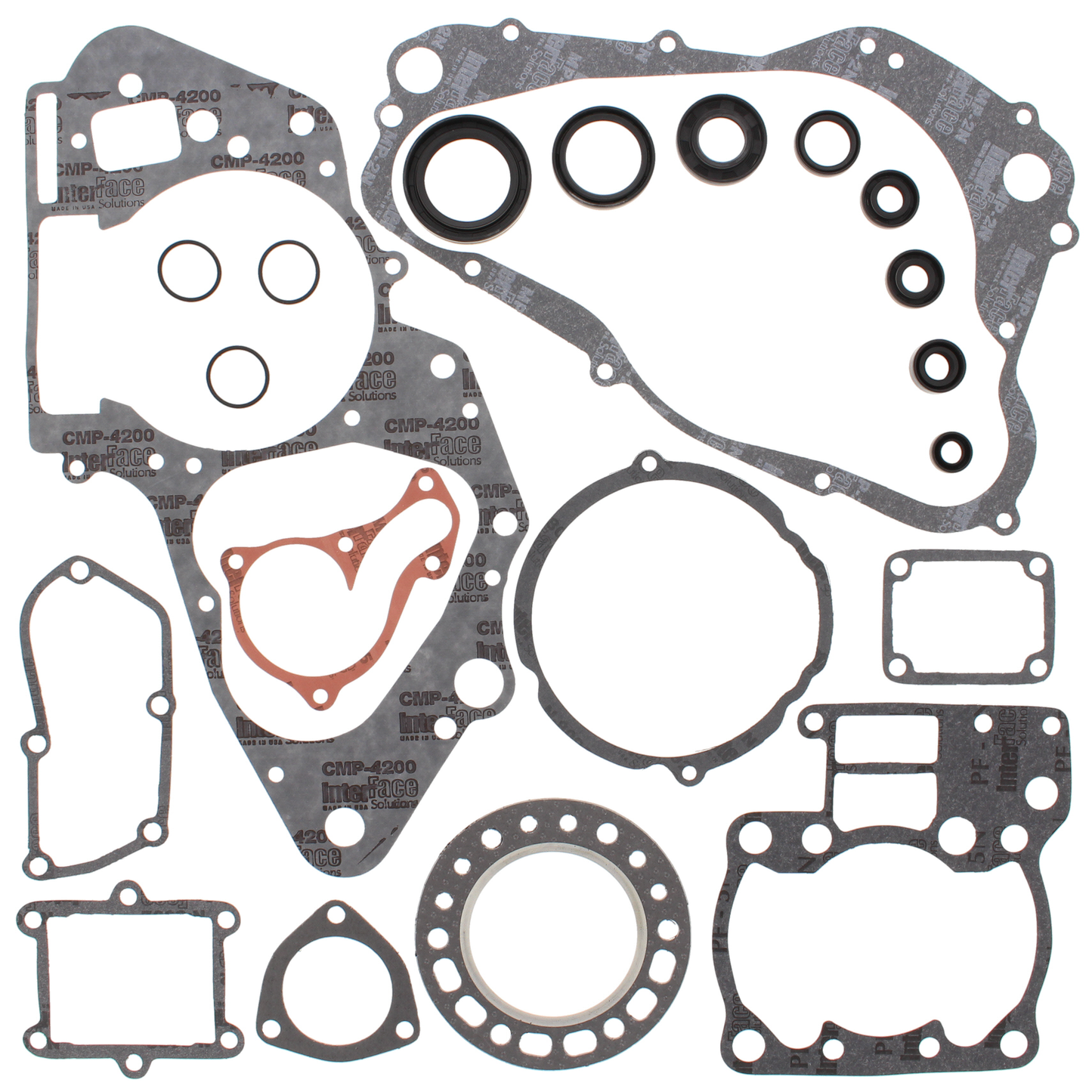 Vertex Complete Gasket Kit w/Oil Seal