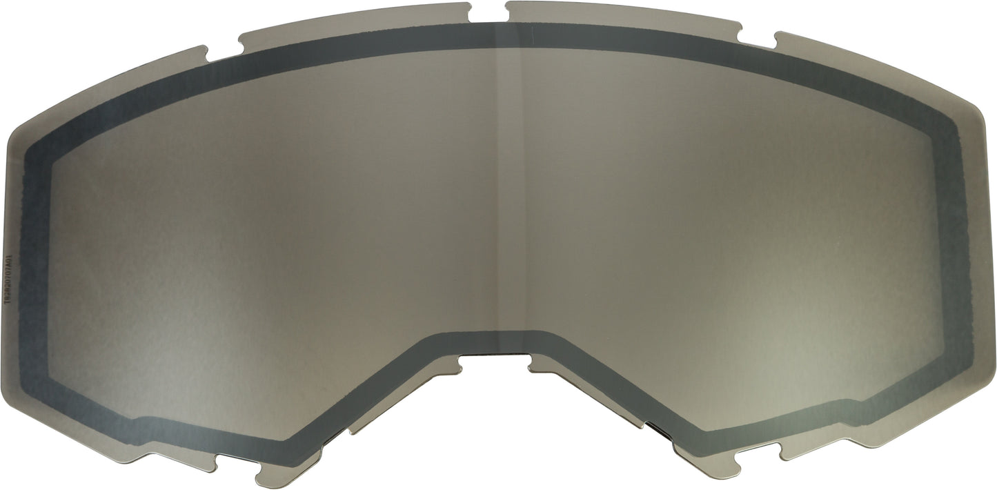 Fly Racing Goggle Dual Lens w/o Vents