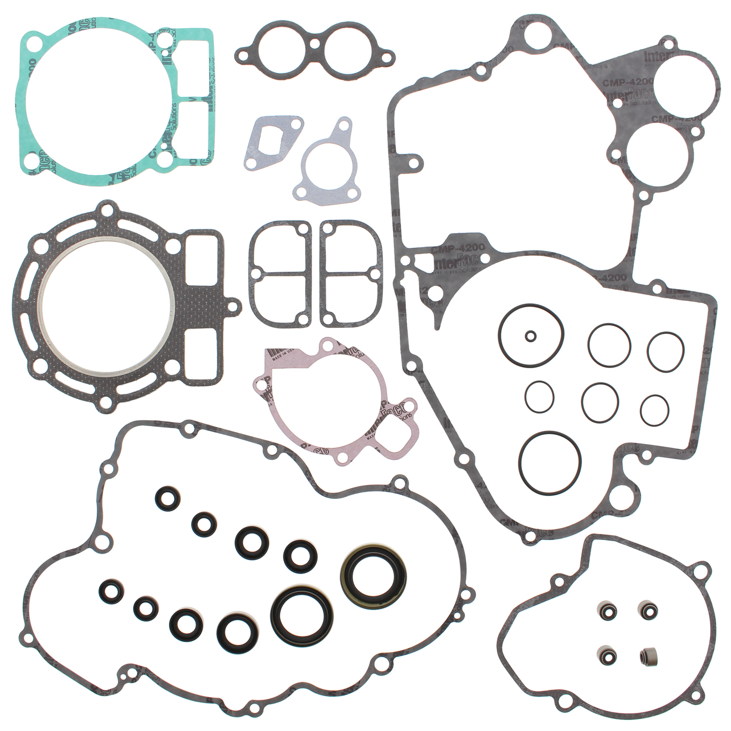 Vertex Complete Gasket Kit w/Oil Seal