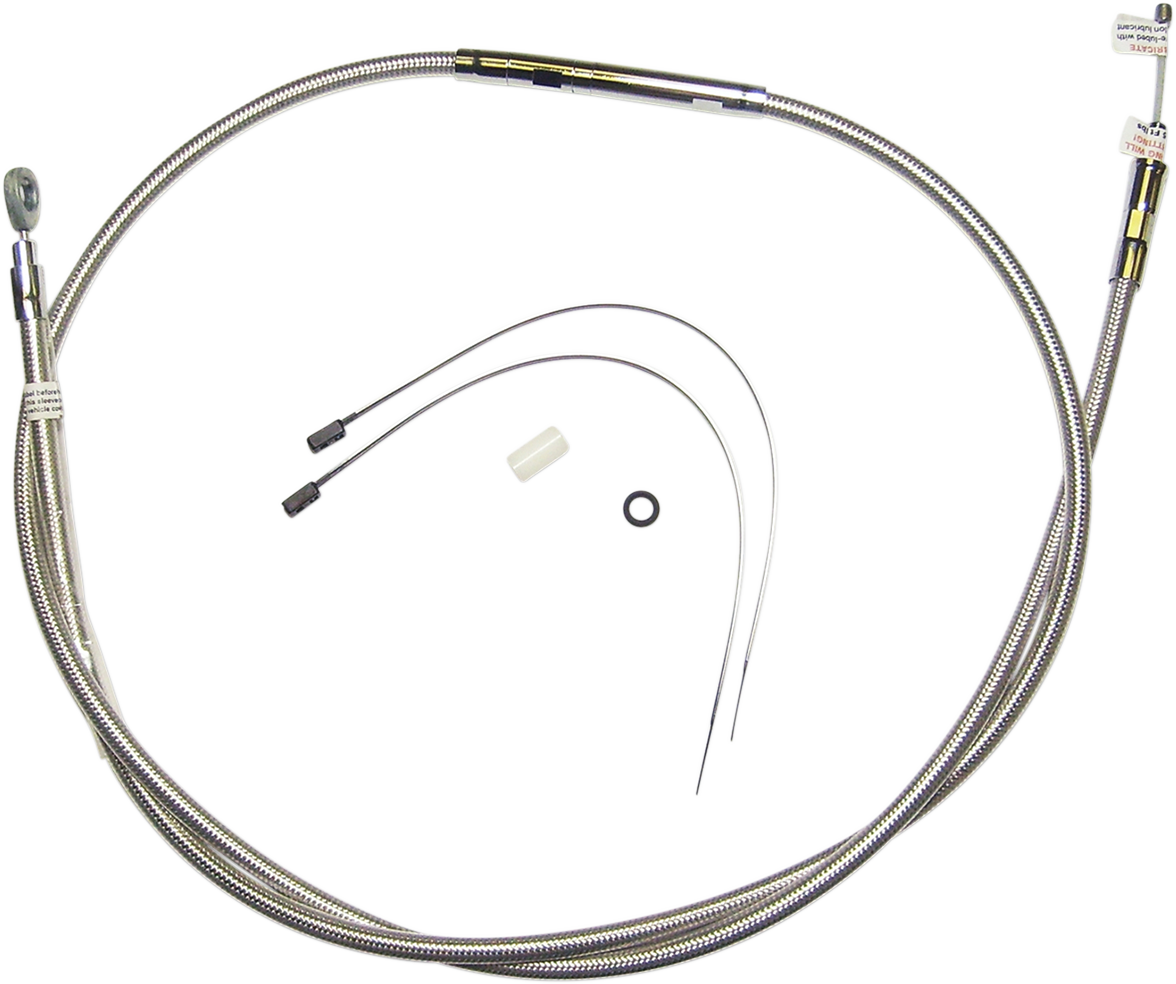 Magnum Shielding High-Efficiency Polished Stainless Clutch Cable