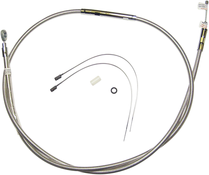 Magnum Shielding High-Efficiency Polished Stainless Clutch Cable