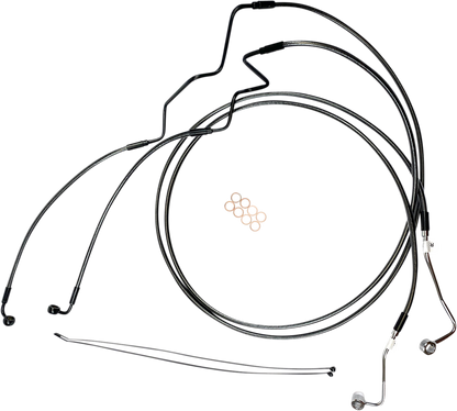 Magnum Shielding Designer Series Extended ABS Touring Lower Brake Line Kit