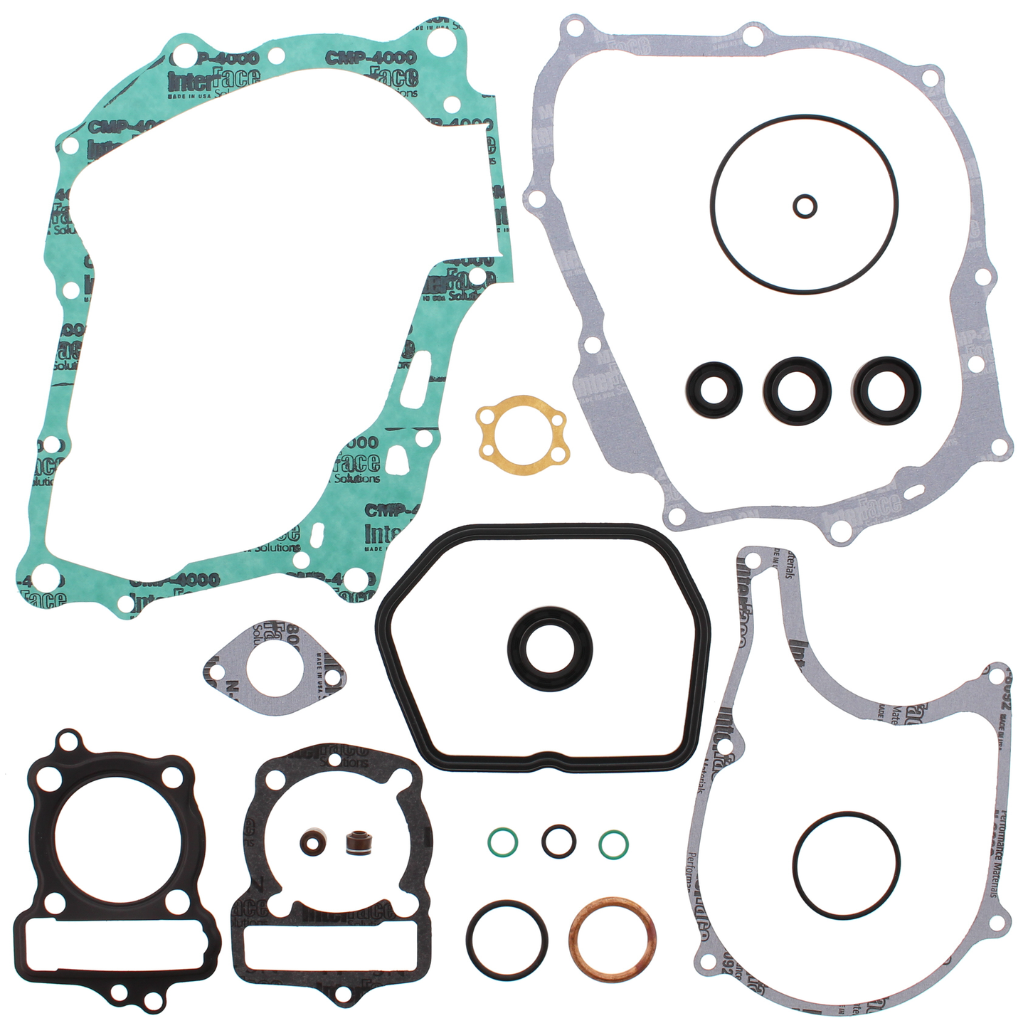 Vertex Complete Gasket Kit w/Oil Seal