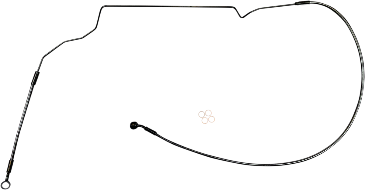 Magnum Shielding Braided Front Brake Line