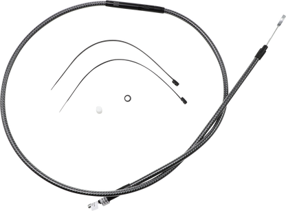 Magnum Shielding High-Efficiency Polished KARBONFIBR Clutch Cable