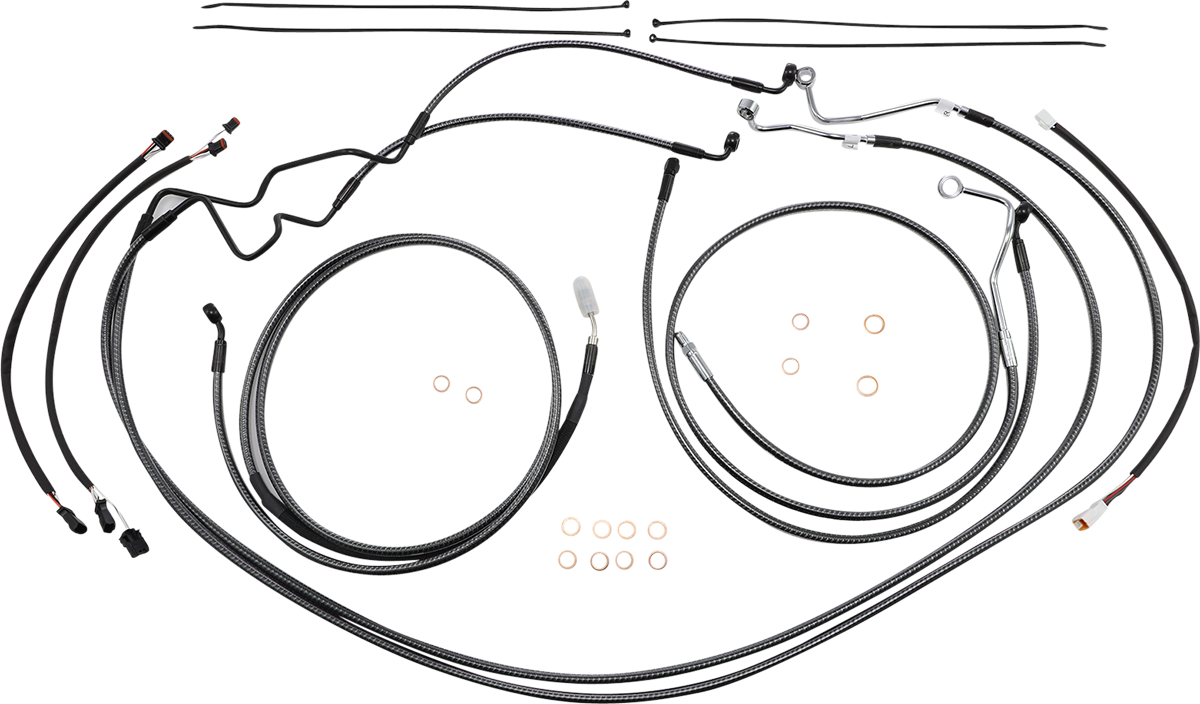 Magnum Shielding KARBONFIBR Designer Handlebar Installation Kit