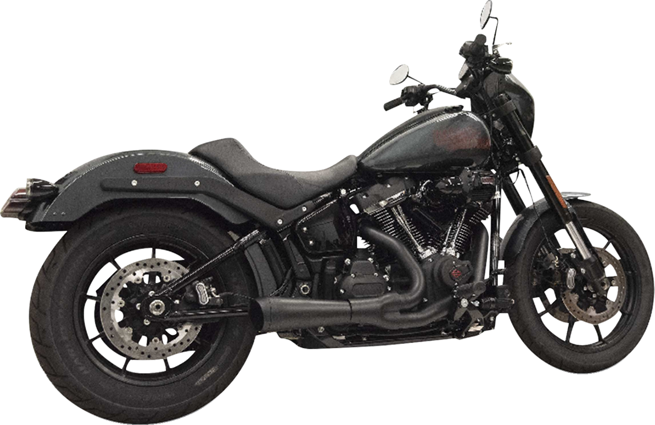 Bassani Xhaust 2-into-1 Ripper Exhaust System with Megaphone Muffler