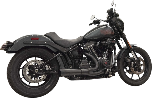 Bassani Xhaust 2-into-1 Ripper Exhaust System with Megaphone Muffler