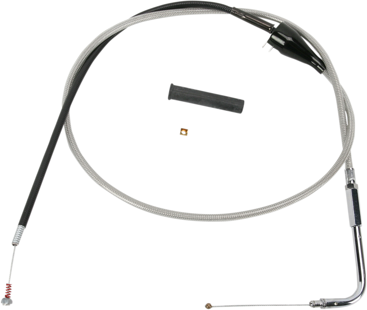 Drag Specialties Stainless Braided Idle Cable Cruise
