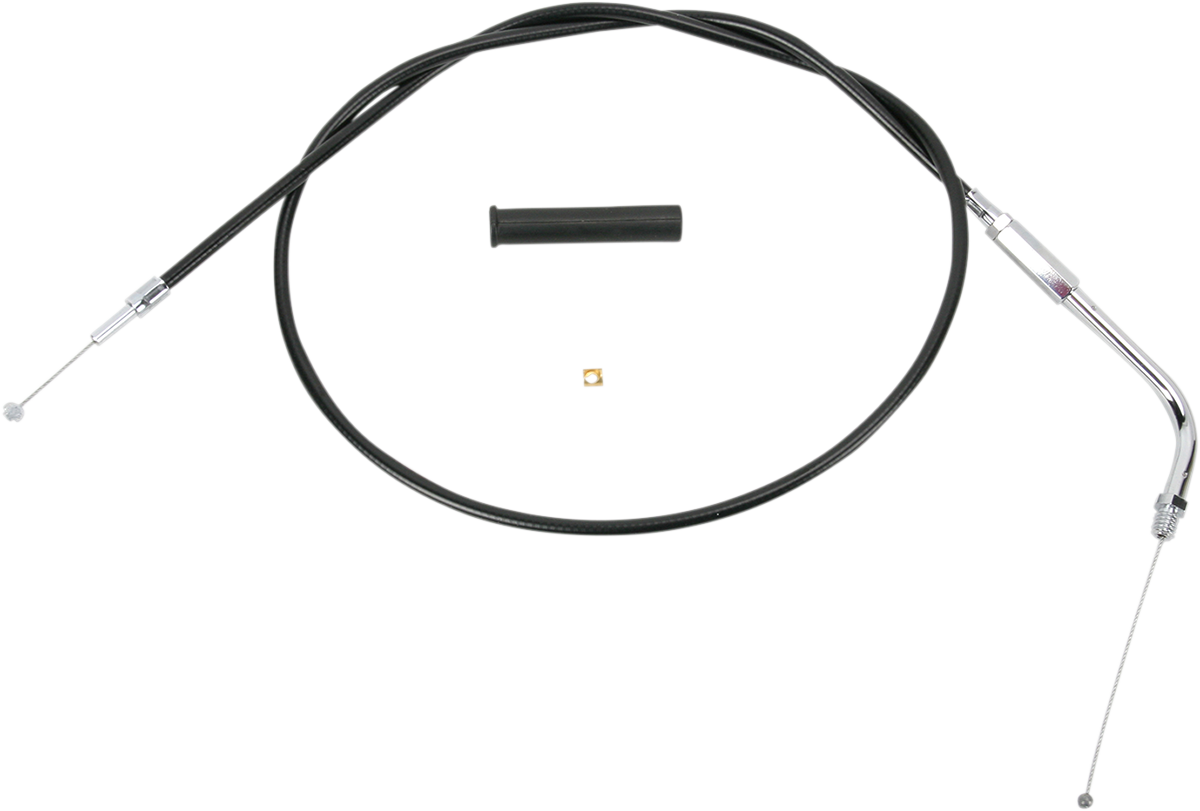 Drag Specialties Black Vinyl Throttle Cable