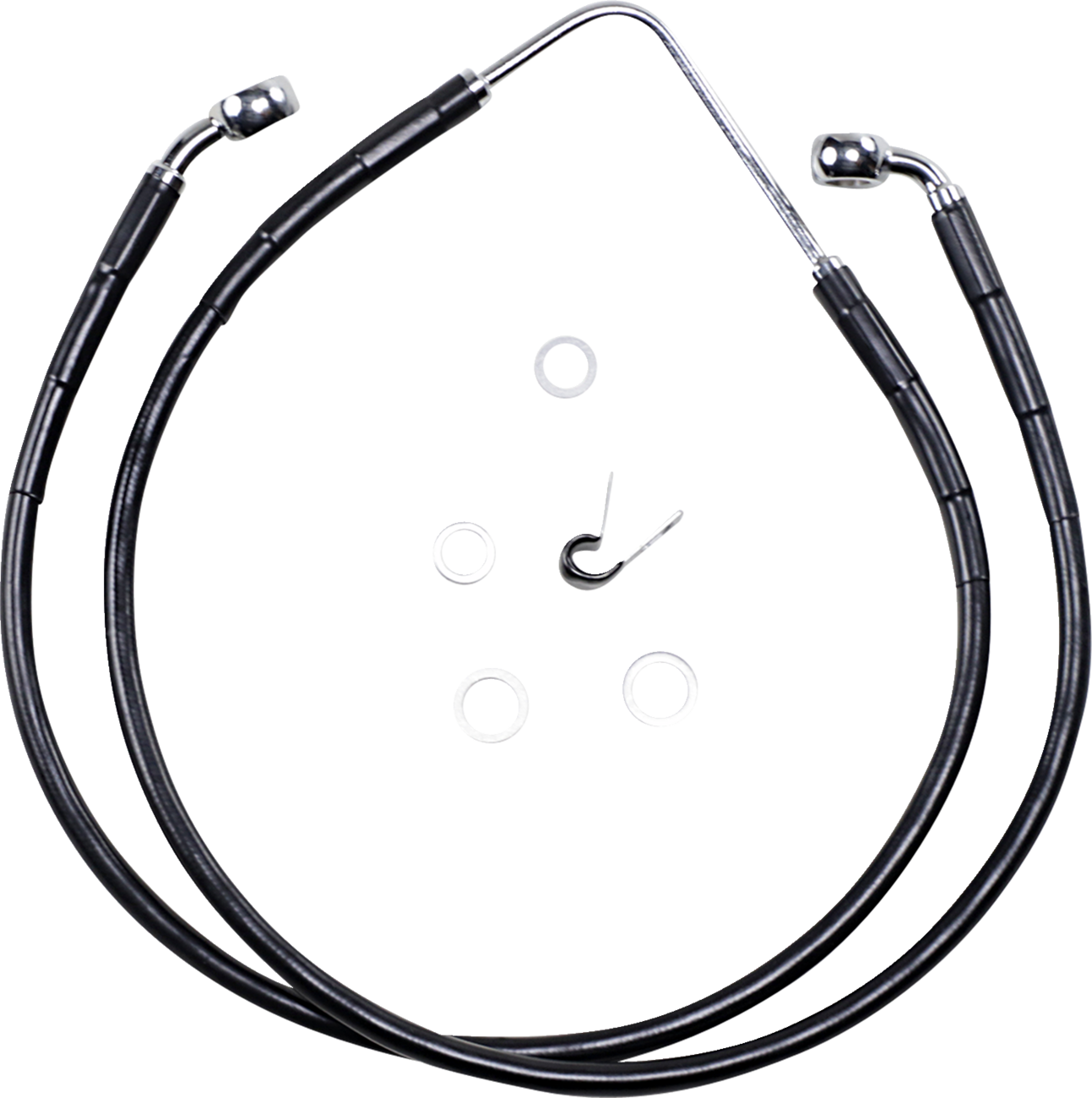 Drag Specialties Stainless Steel Brake Line Kit