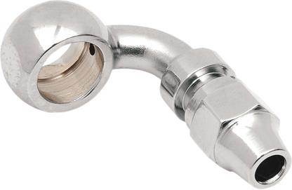 Drag Specialties Chrome Steel Banjo Fitting