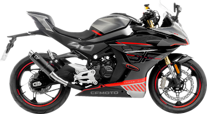 Leovince GP Corsa Slip-On Muffler - Black Edition