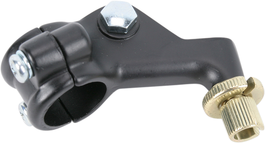 Parts Unlimited Two-Piece Black Lever Holder