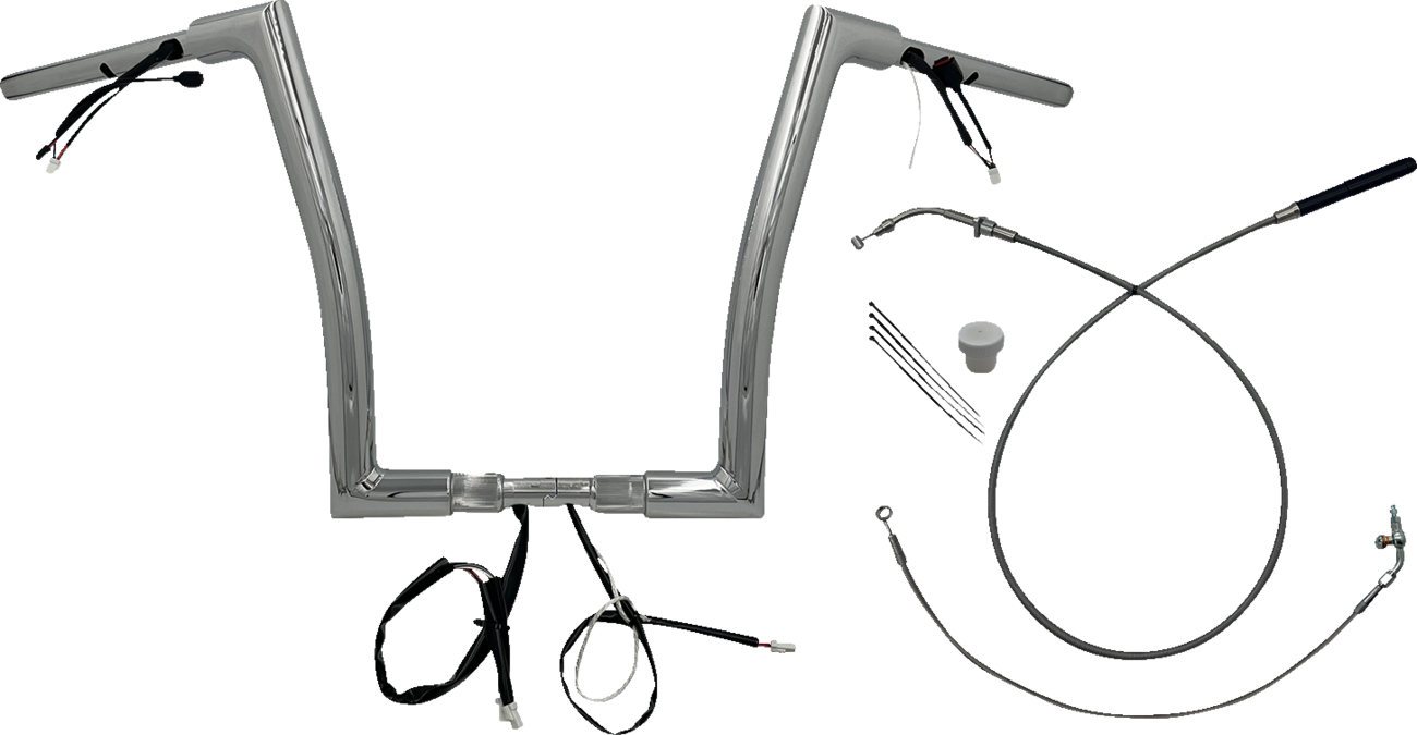 Fat Baggers Inc. 1-1/2" EZ Install Flat Top Handlebar