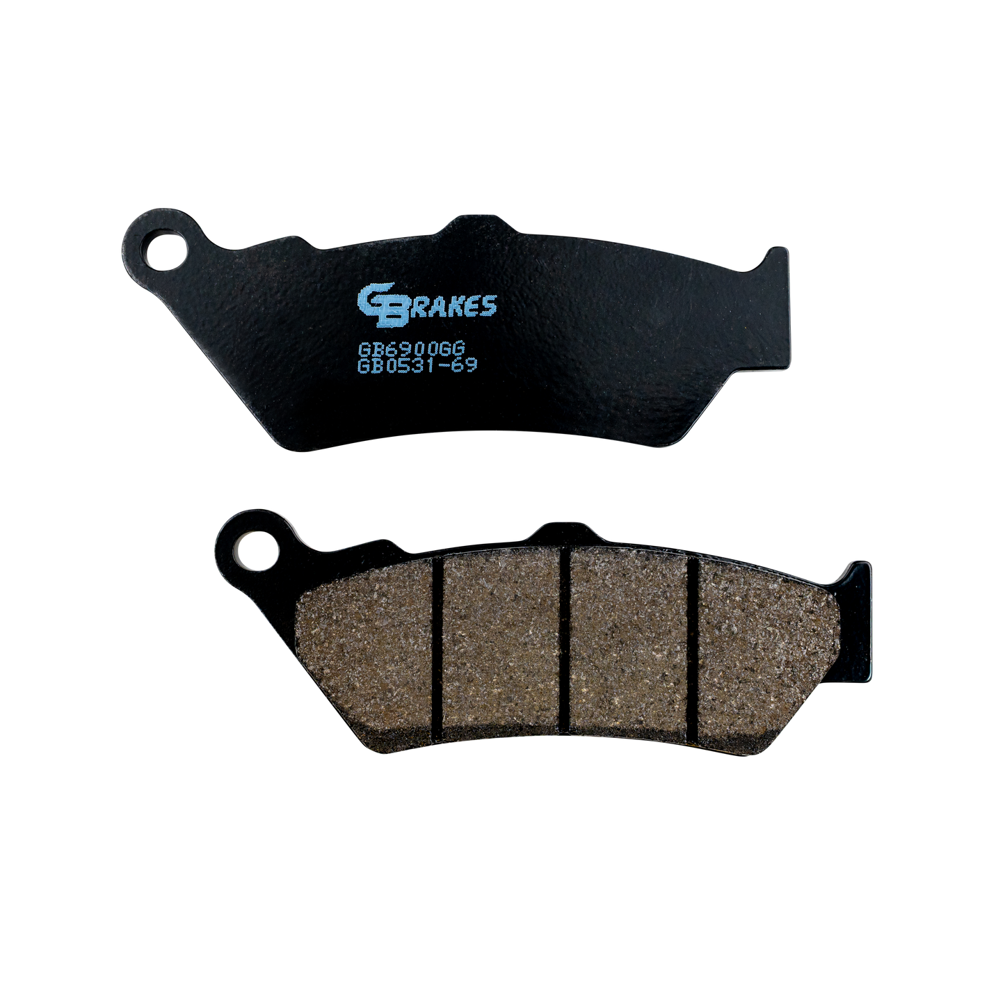 GBRAKES Brake Pads Semi Metallic