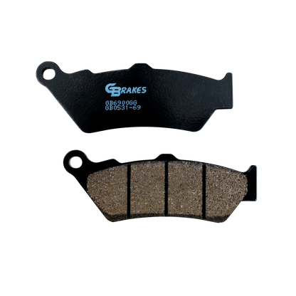 GBRAKES Brake Pads Semi Metallic