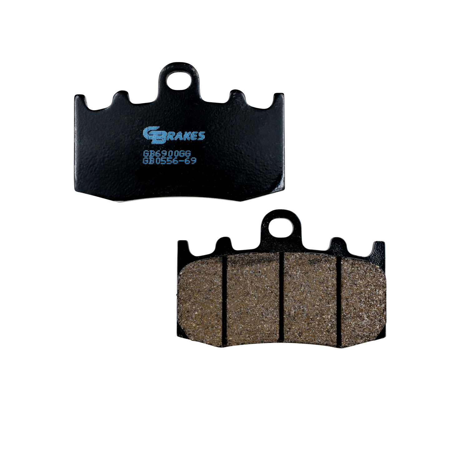 GBRAKES Brake Pads Semi Metallic