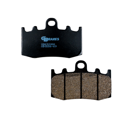 GBRAKES Brake Pads Semi Metallic