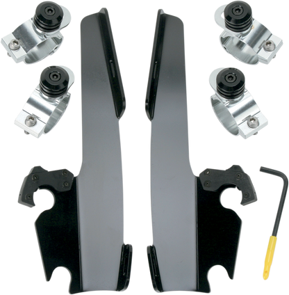 Memphis Shades Fats/Slim Windshield Trigger Lock Complete Mount Kit