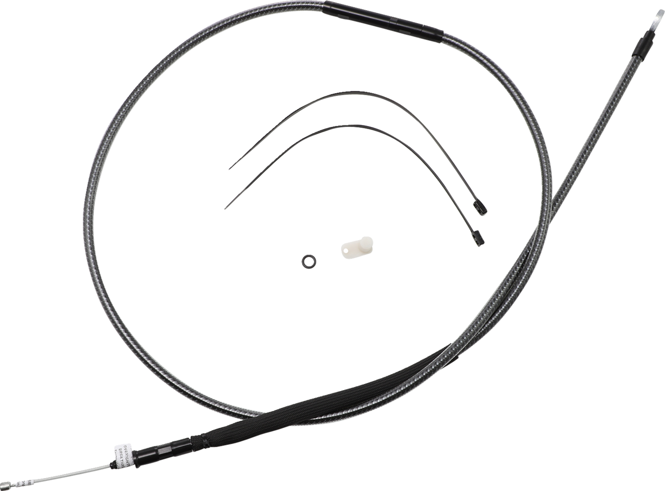 Magnum Shielding High-Efficiency Polished KARBONFIBR Clutch Cable