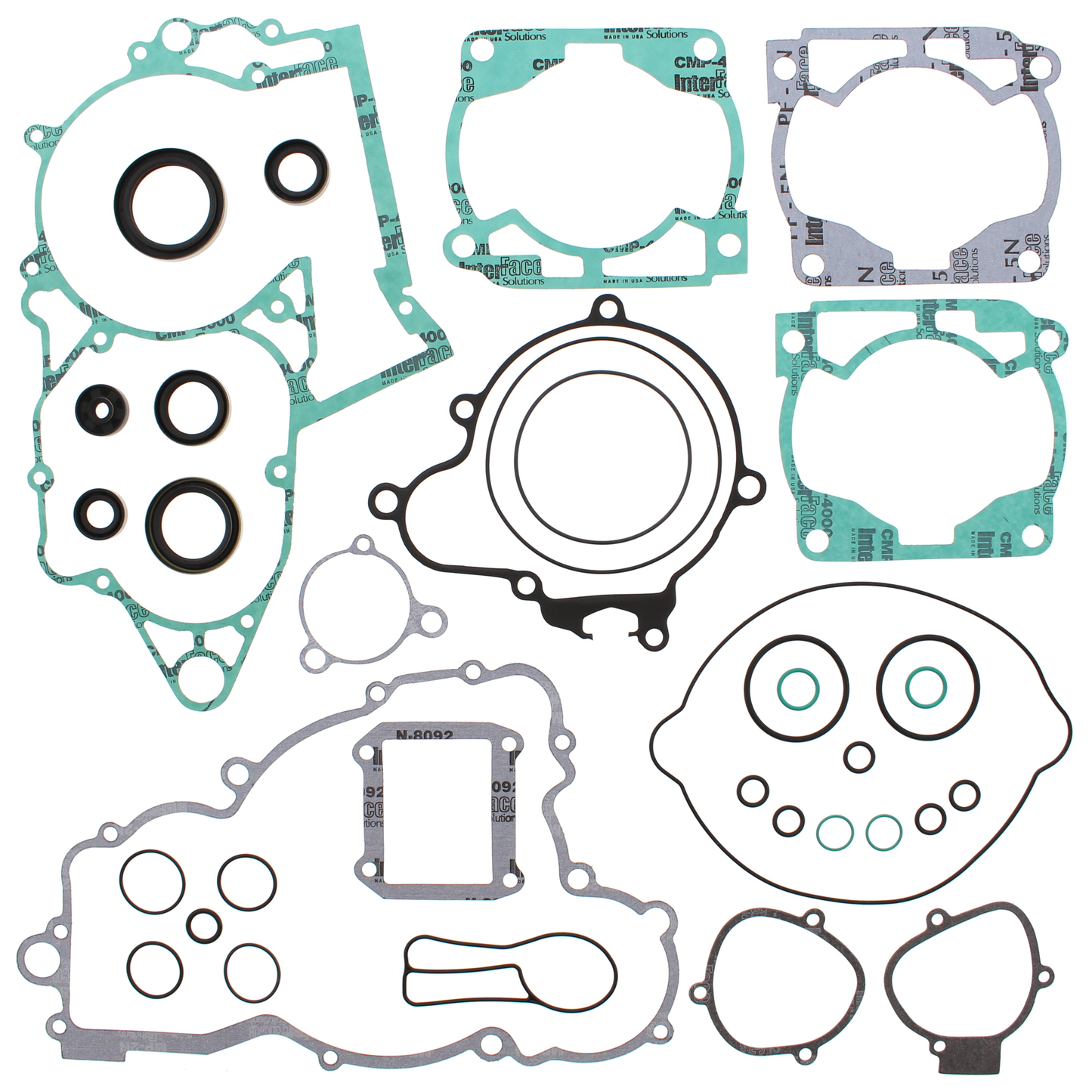Vertex Complete Gasket Kit w/Oil Seal