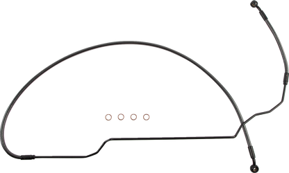 Magnum Shielding Braided Front Brake Line